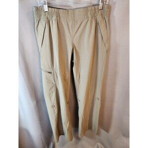 North Face Pants Women's XL Khaki T150 T550 Roll‎ Leg Hiking Outdoor